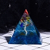 Orgonite Pyramid Resin and Glass Display Decorations PW-WG14D54-01-2