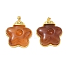 Brass & Resin Pendants KK-A303-04G-01-1