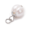 Natural Pearl Potato Charms PALLOY-JF04617-5