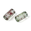 Picasso Transparent Glass Bugle Beads SEED-N010-02K-2
