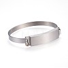 304 Stainless Steel ID Bangles BJEW-F354-12P-2