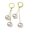 Ion Plating(IP) 304 Stainless Steel Hoop Earrings EJEW-D350-01G-2