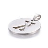 Non-Tarnish 201 Stainless Steel Pendants STAS-L221-33K-2