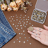 500Pcs Brass Hotfix Iron On Rivets KK-SP0002-60S-3