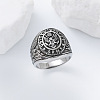 304 Stainless Steel US Military Army Finger Rings for Men YQ5798-5-1