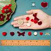 123 Pieces DIY Fashion Valentine's Day Earring Making Kits DIY-SC0013-93-3
