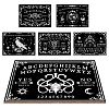 Pendulum Dowsing Divination Board Set DJEW-WH0324-046-4