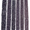 Electroplate Glass Beads Strands EGLA-A044-P1mm-B11-2