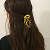 Brass Micro Pave Cubic Zirconia Hair Barrettes FR3076-4