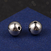 Round 304 Stainless Steel Beads STAS-M252-05-1