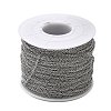 Tarnish Resistant 304 Stainless Steel Cable Chains CHS-Q001-09-100m-5