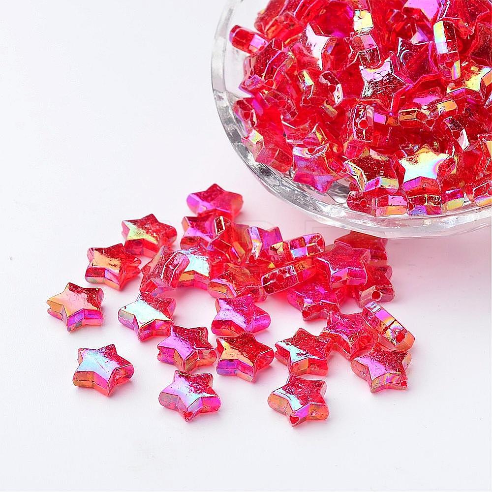 Eco-Friendly Transparent Acrylic Beads - mybeadsfindings.com