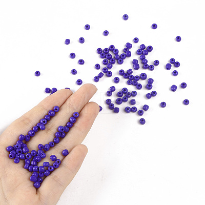 6/0 Glass Seed Beads SEED-US0003-4mm-48-1