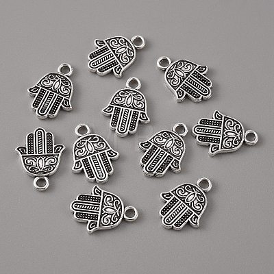 Tibetan Style Alloy Pendants PALLOY-WH0101-07AS-1