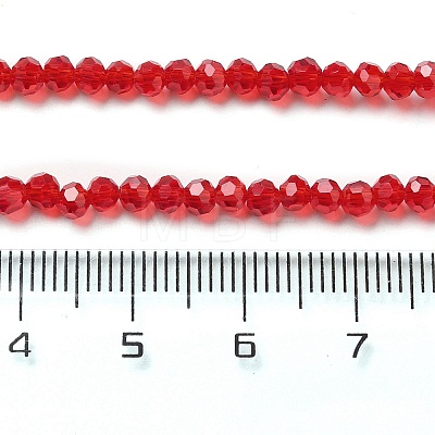 Transparent Glass Beads Strands EGLA-A035-T3mm-D07-1
