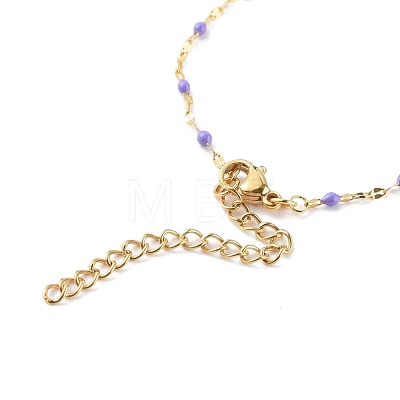 304 Stainless Steel Link Chain Bracelet Makings AJEW-JB00952-04-1