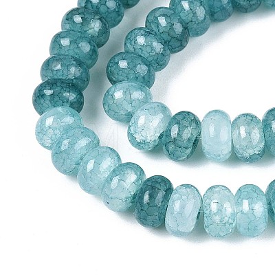 Glass Beads Strands X-GLAA-N059-5x8mm-01-1