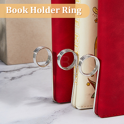Alloy Book Clip AJEW-WH0609-633P-1