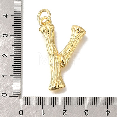 Rack Plating Brass Pendants KK-I721-01G-Y-1