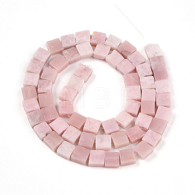 Natural Pink Opal Beads Strands G-N346-05A-10-1