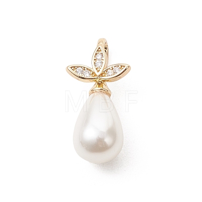 Shell Pearl Pendants PALLOY-JF05457-1