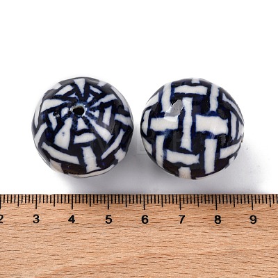 Handmade Porcelain Beads PORC-I027-19A-1