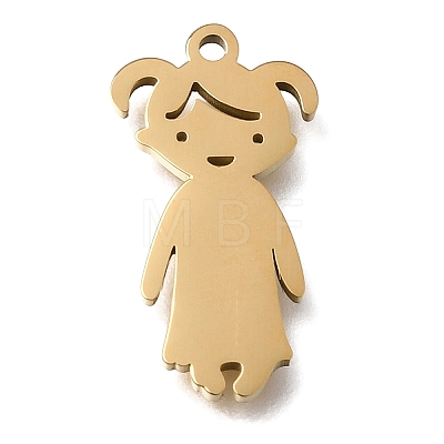 Children's Day 304 Stainless Steel Pendants STAS-E532-01G-A-1