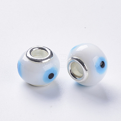 Handmade Lampwork European Beads LS-LAMP-S193-008F-1