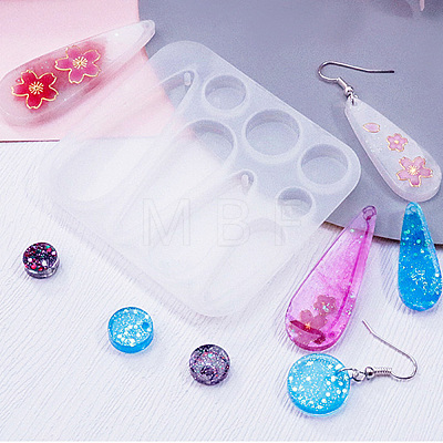 DIY Pendant Silicone Molds LS-DIY-E065-07G-1