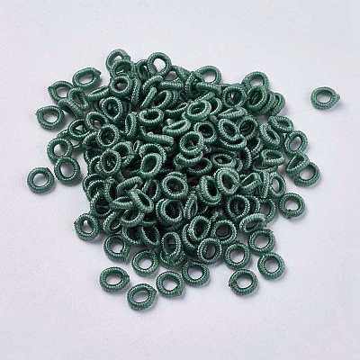 Polyester Cord Beads WOVE-K001-B16-1
