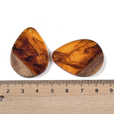 Resin & Wood Pendants WOOD-F015-07H-1