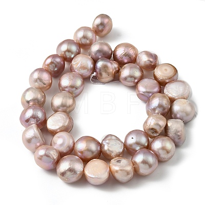 Natural Cultured Freshwater Pearl Beads Strands PEAR-P064-19L-04D-1