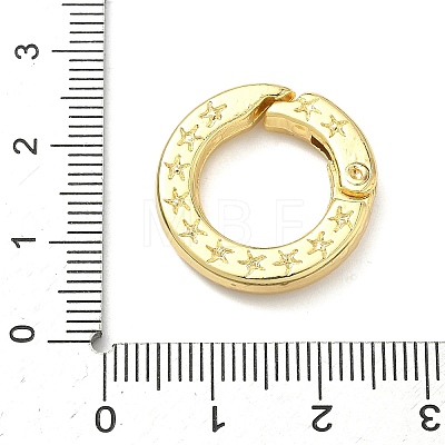 Brass Snap Clasps KK-I476-21G-1