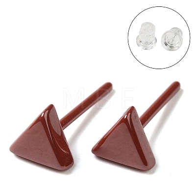 Hypoallergenic Bioceramics Zirconia Ceramic Stud Earrings EJEW-F340-09-1