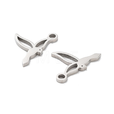 316 Surgical Stainless Steel Charms STAS-Q314-15P-1