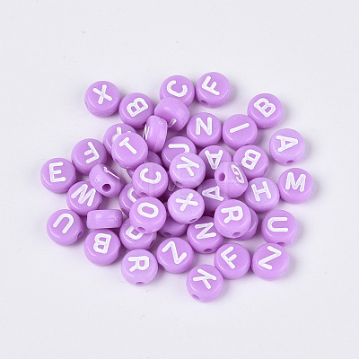 Opaque Acrylic Beads MACR-S273-11A-1