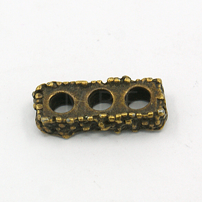 Tibetan Style Alloy Spacer Beads TIBE-MSMC021-M1-1
