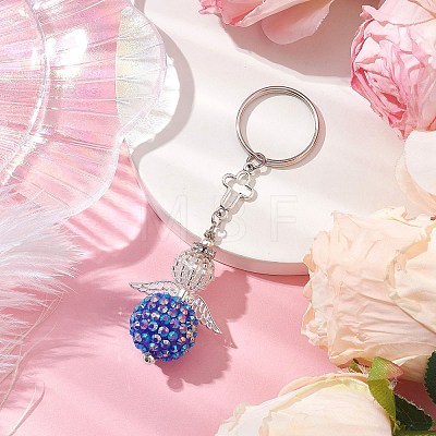 Seed Beads Keychain KEYC-MZ00013-05-1