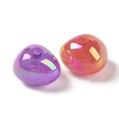 Opaque Acrylic Beads OACR-G035-03-1