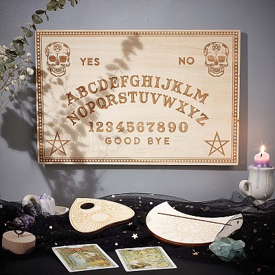 Wooden Witch Craft Sets DJEW-WH0063-29A-1