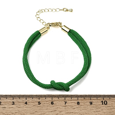 3MM Round Nylon Braided Cord Bracelet Making FB-CBAA152-03G-42-1