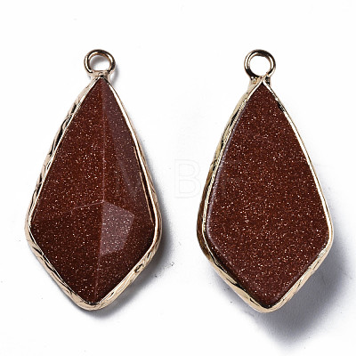 Synthetic Goldstone Charms G-Q998-029E-1
