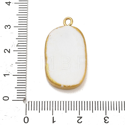 Printed Porcelain Pendants X-STAS-C183-03B-04-1