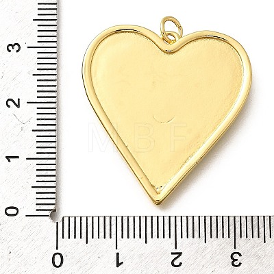 Brass Enamel Pendants KK-Q043-30G-1