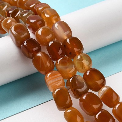 Natural Agate Beads Strands G-H295-A01-11-1