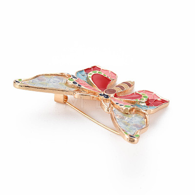 Butterfly Enamel Pin JEWB-N007-048-FF-1