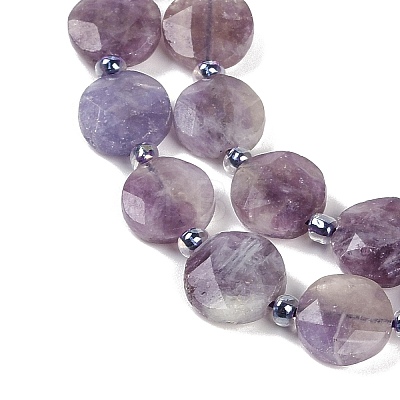 Natural Purple Tourmaline Beads Strands G-C116-A56-01-1