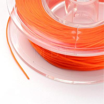 Japanese Eco-Friendly Dyed Flat Elastic Crystal String EW-F005-0.6mm-12-1