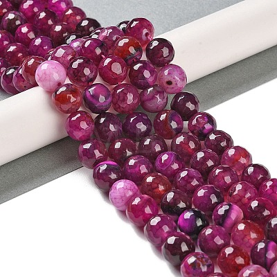 Natural Agate Beads Strands G-M437-C01-01P-1