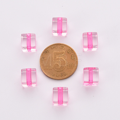 Transparent Acrylic Beads TACR-S154-12A-82-1